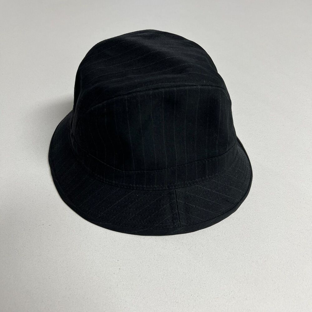 Puma Black Herringbone Bucket Hat S/M - Picture 6 of 8